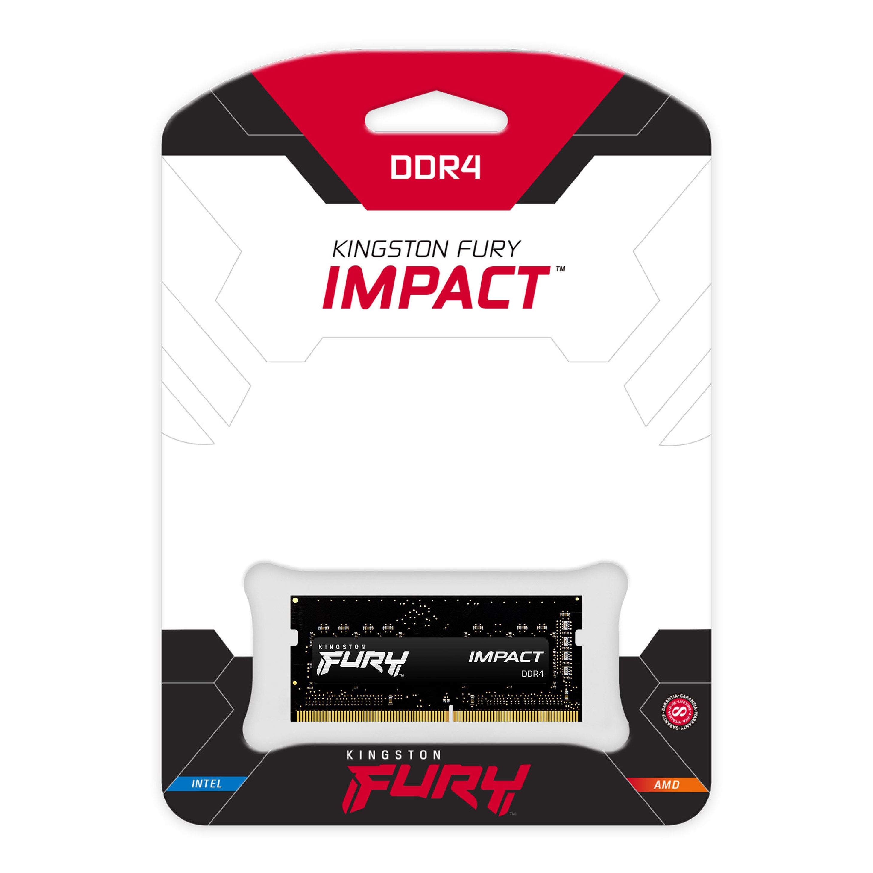 Ram Kingston 16GB 3200MT/s DDR4 CL20 SO-DIMM FURY Impact