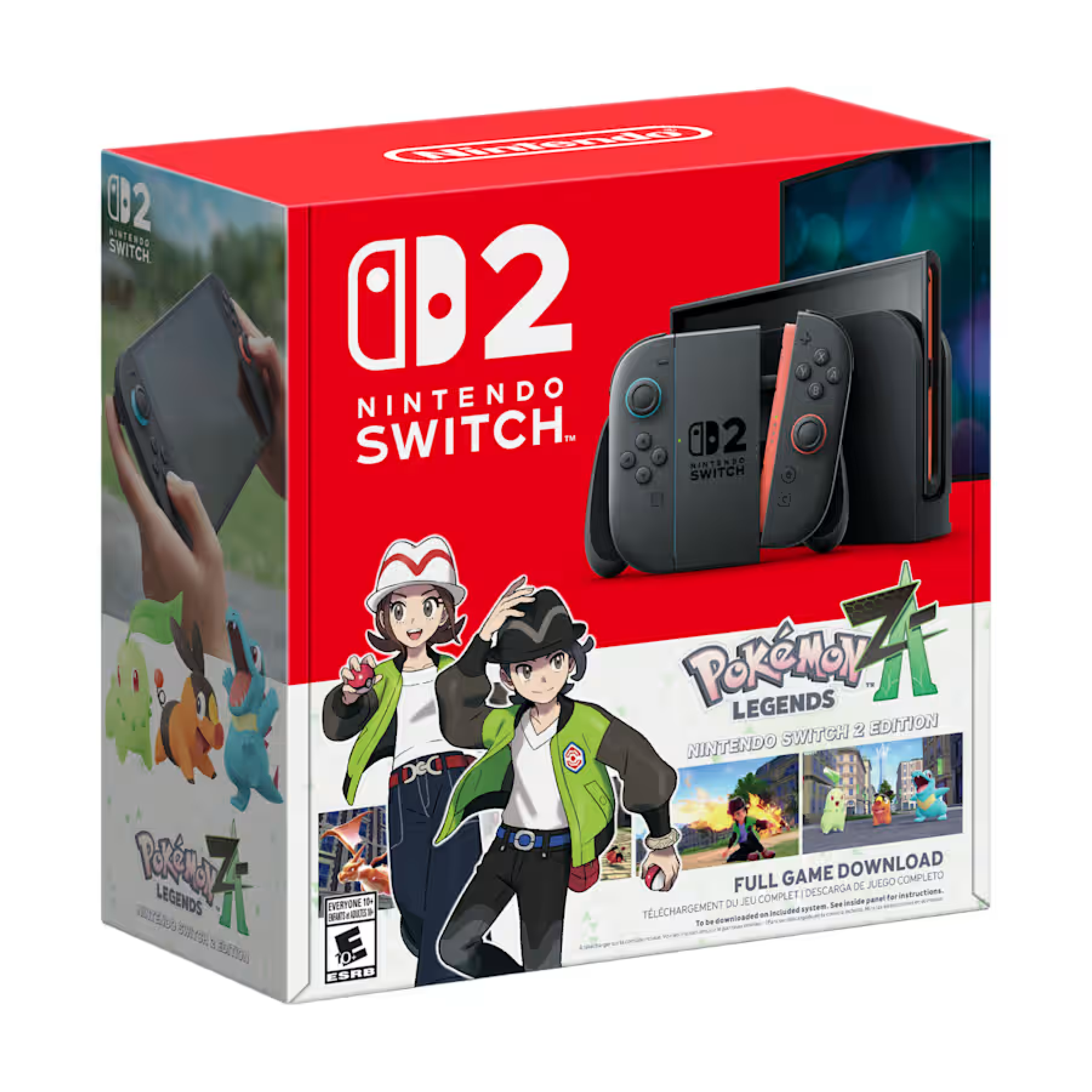 NINTENDO SWITCH 2 POKEMON LEGENDS ZA BUNDLE EDITION CONSOLE US VERSION