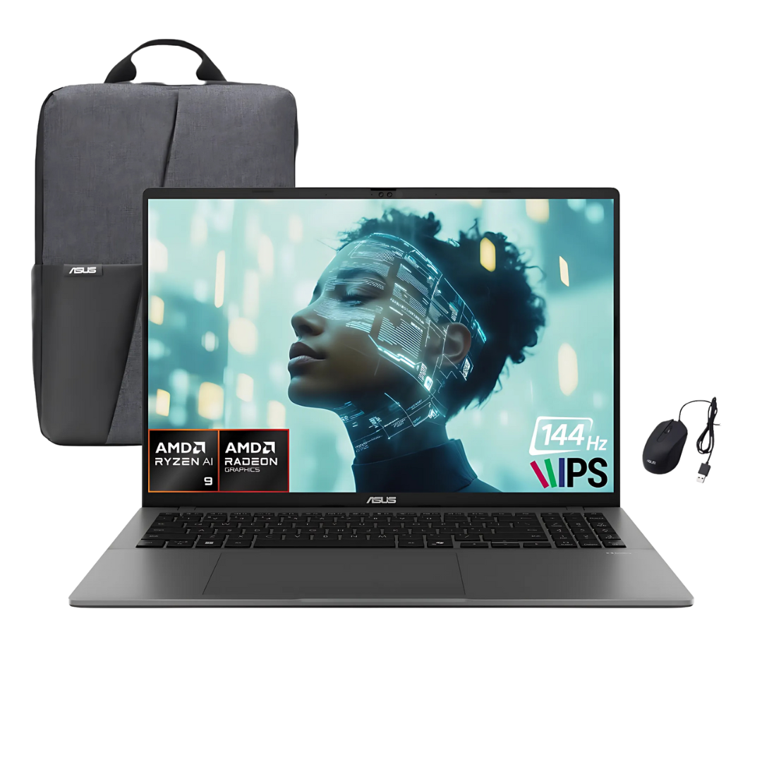 ASUS VIVOBOOK S16 RYZEN 9 AI 270 NPU 12 TOPS SSD 1TB RAM 16GB 16" WUXGA