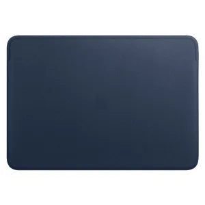 Sleeve Apple Leather For 16" Macbook Pro Midnight Blue