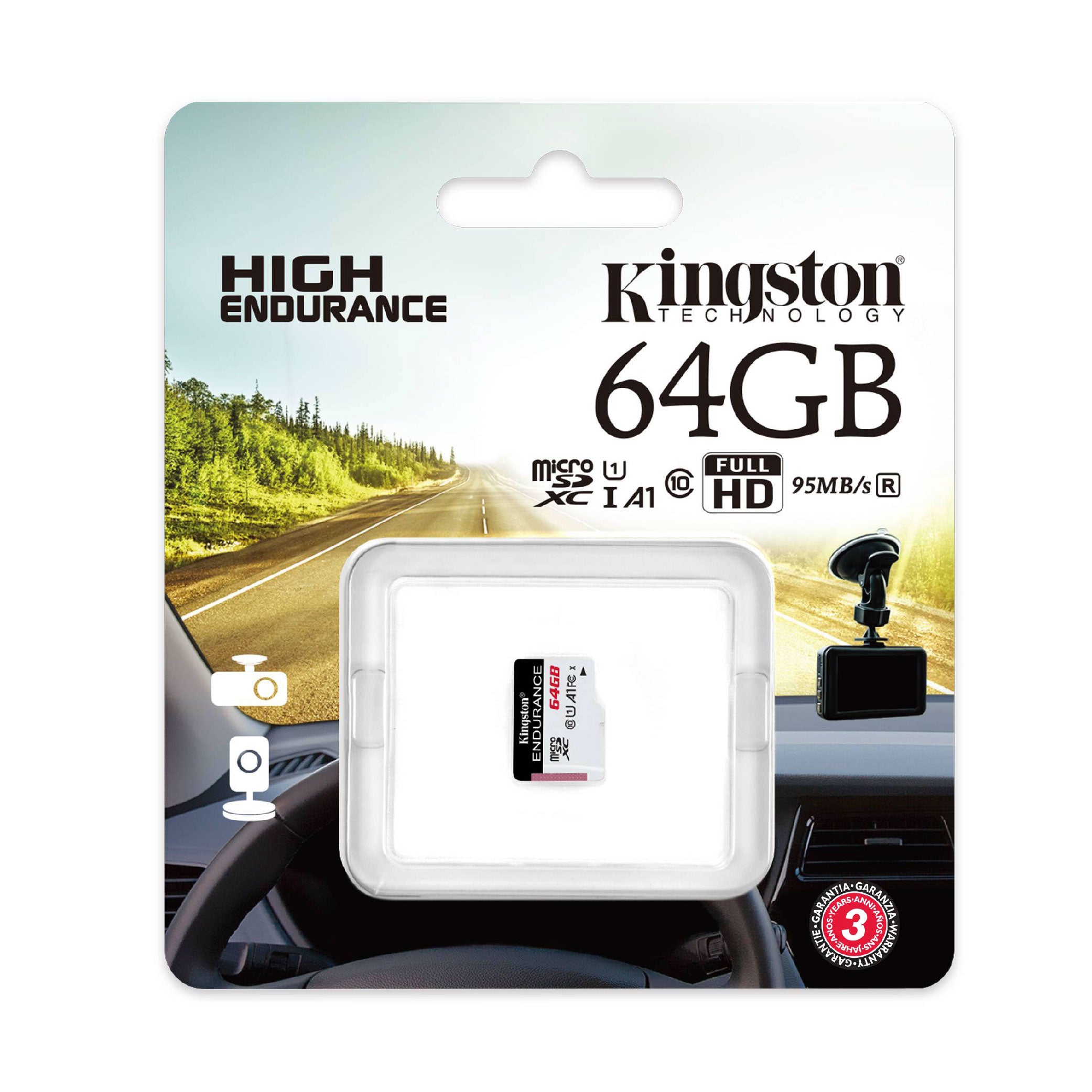 Tarjeta de memoria Micro SDXC Endurance 95R Card Only