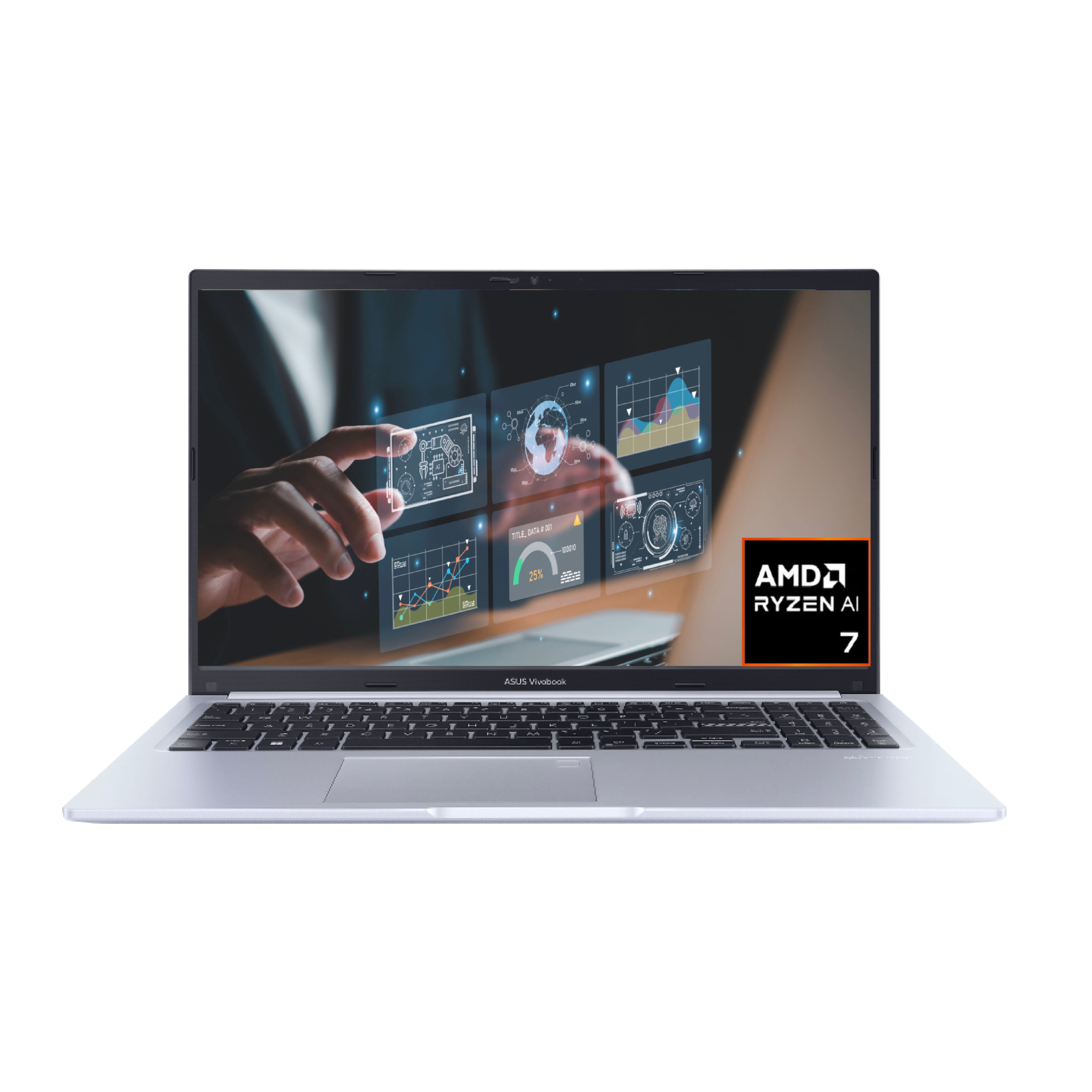 Asus Vivobook M1502ya Ryzen 7-7730u 15,6” Fhd Ips Silver