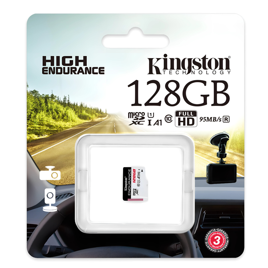TARJETA MICROSDXC 128GB KINGSTON HIGH ENDURANCE SDCE/128GB