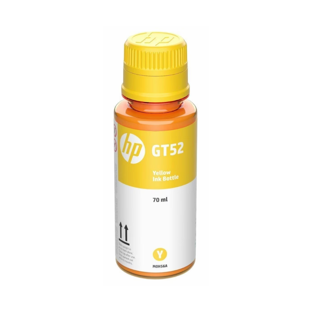 HP Botella de Tinta GT52 Amarillo
