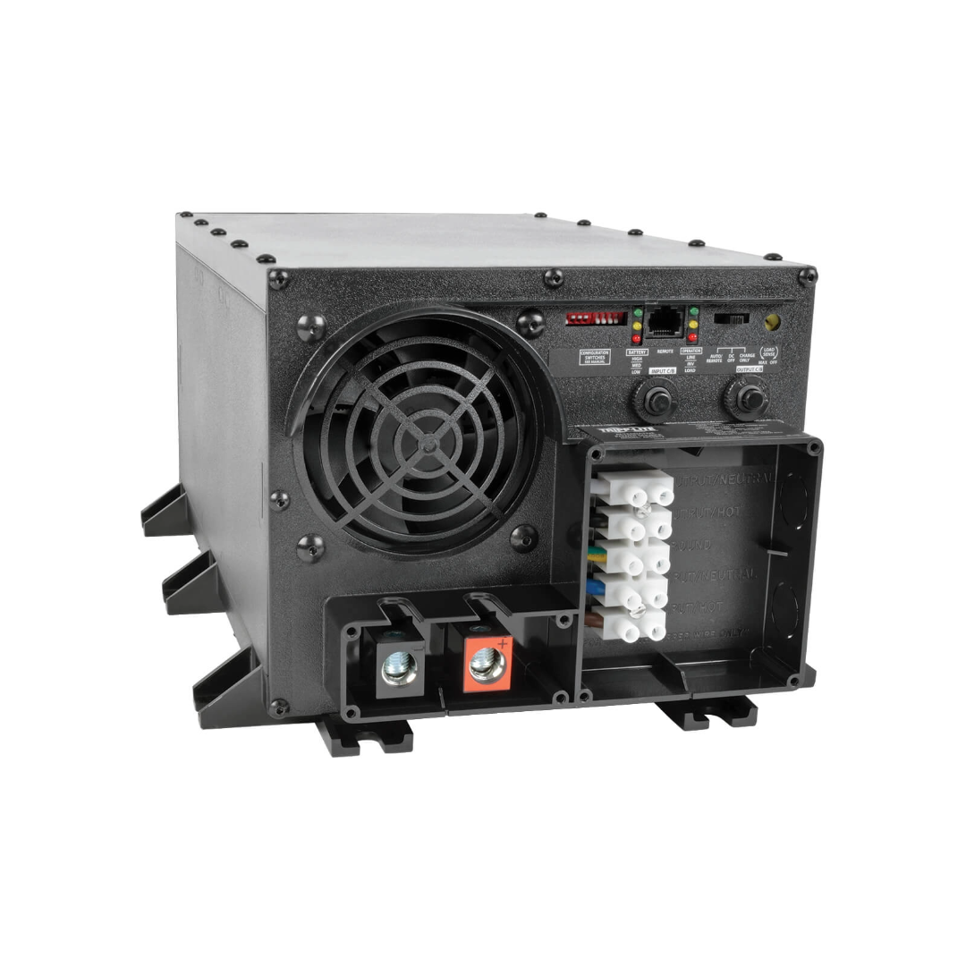 Cargador Aps Tripp Lite APS2424 Powerverter 2400w  24vcd 120v  Salida Electrica Permane