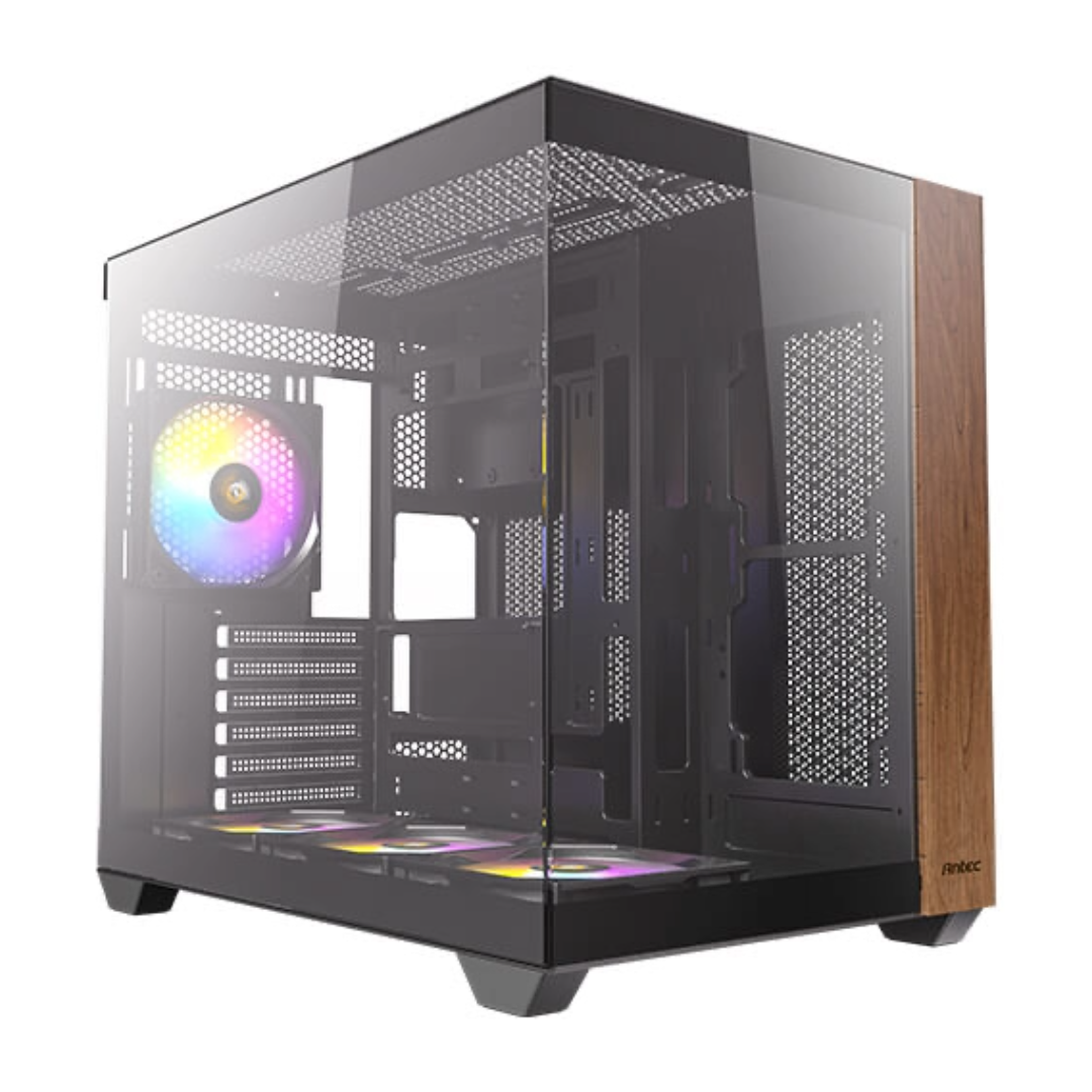 CASE ANTEC/CX800 WOOD ARGB MID TOWER 3X120MM ON BOTTOM 1X120MM IN REAR
