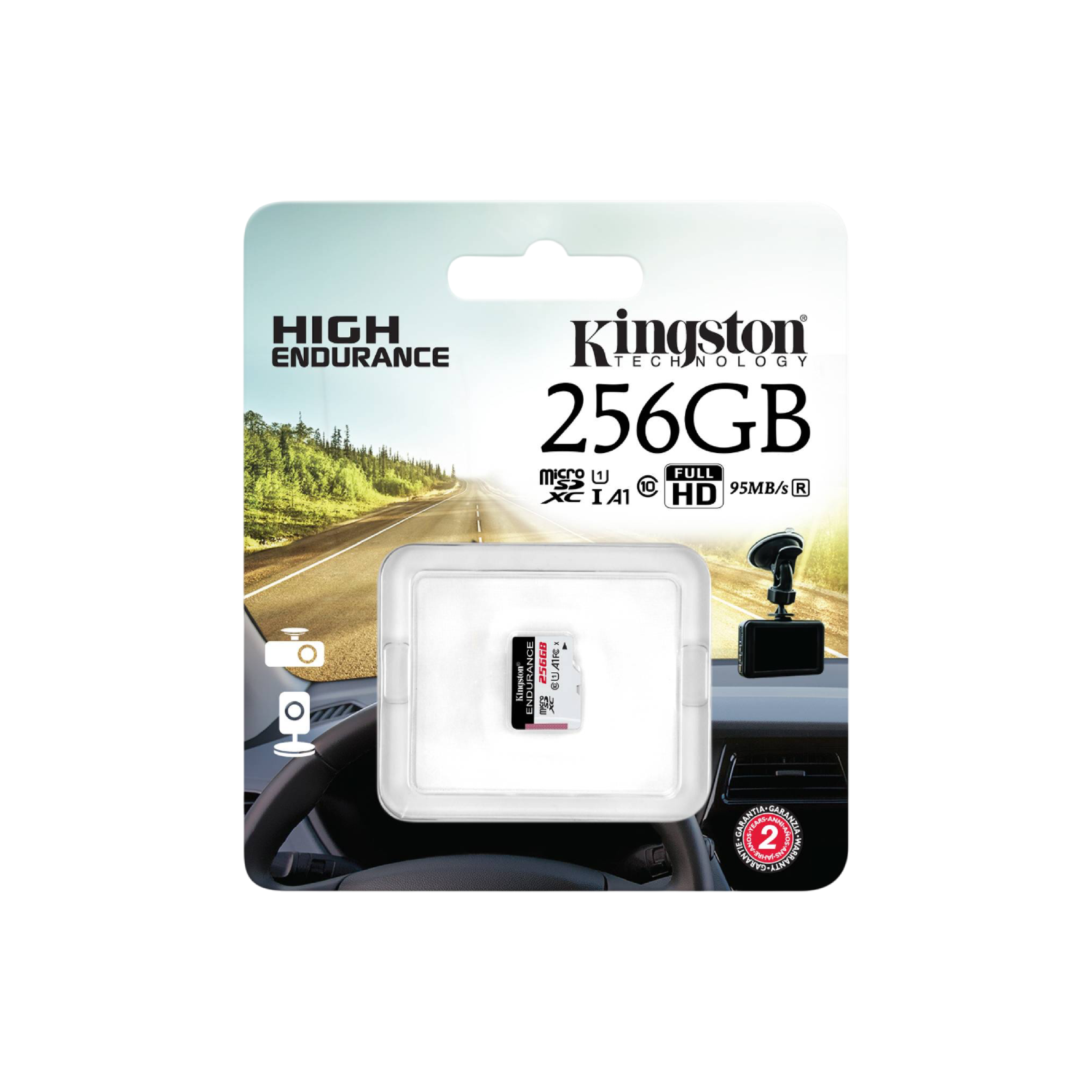 TARJETA MICROSDXC 256GB KINGSTON HIGH ENDURANCE SDCE/256GB