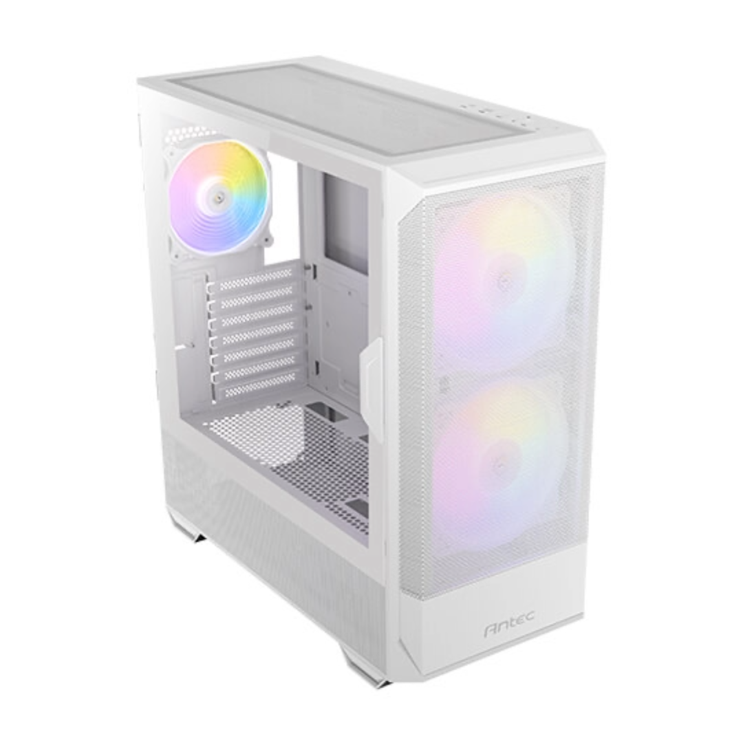 CASE ANTEC NX416L WHITE MID TOWER ARGB 2X1600MM FRONT 1X120MM REAR
