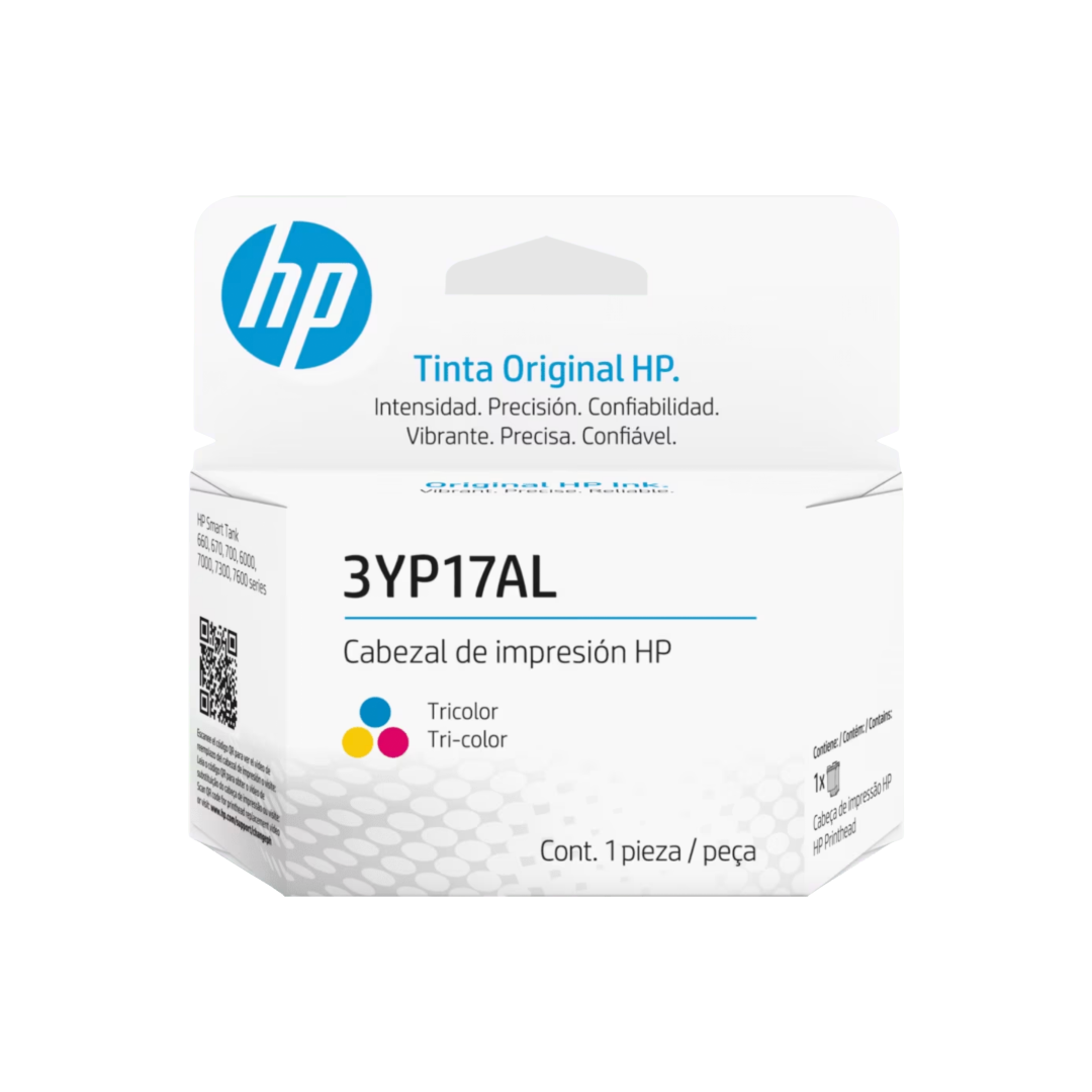 Cabezal de impresión 3YP17A Tricolor HP Inktank