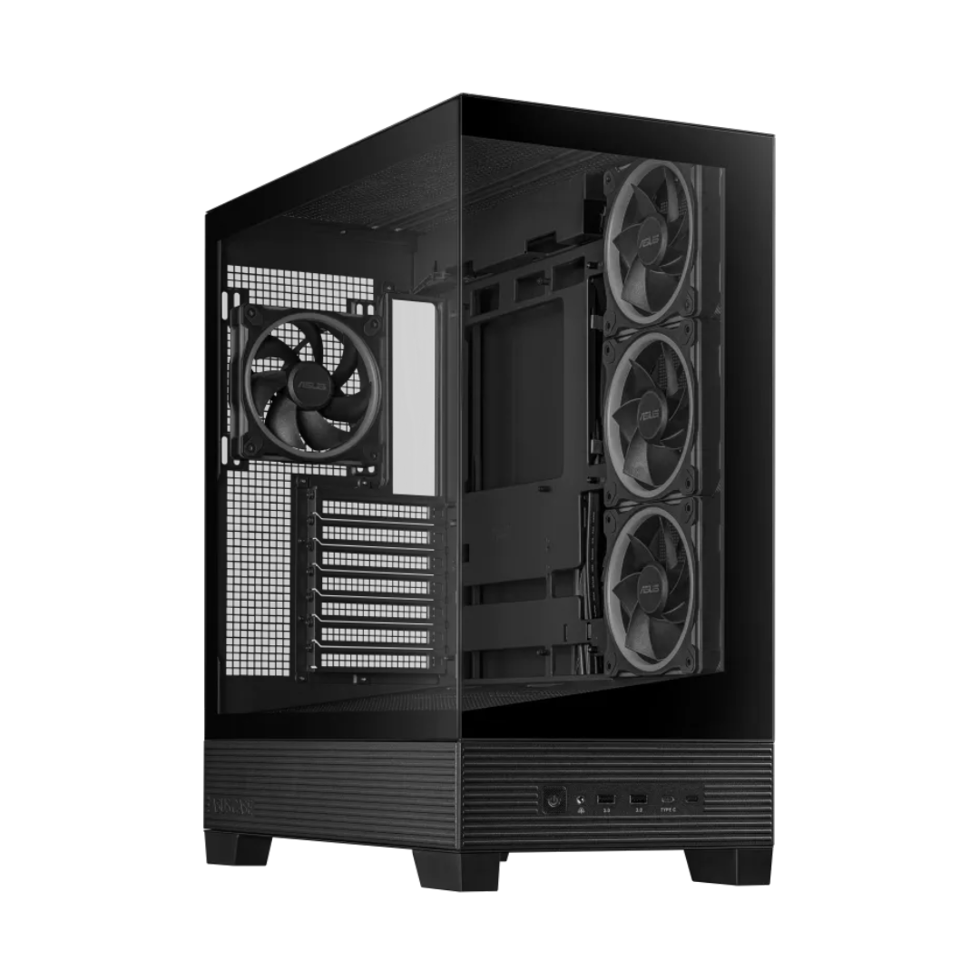 CASE ASUS/A31 PLUS MID TOWER 3X120MM SIDE 1X120MM REAR ARGB