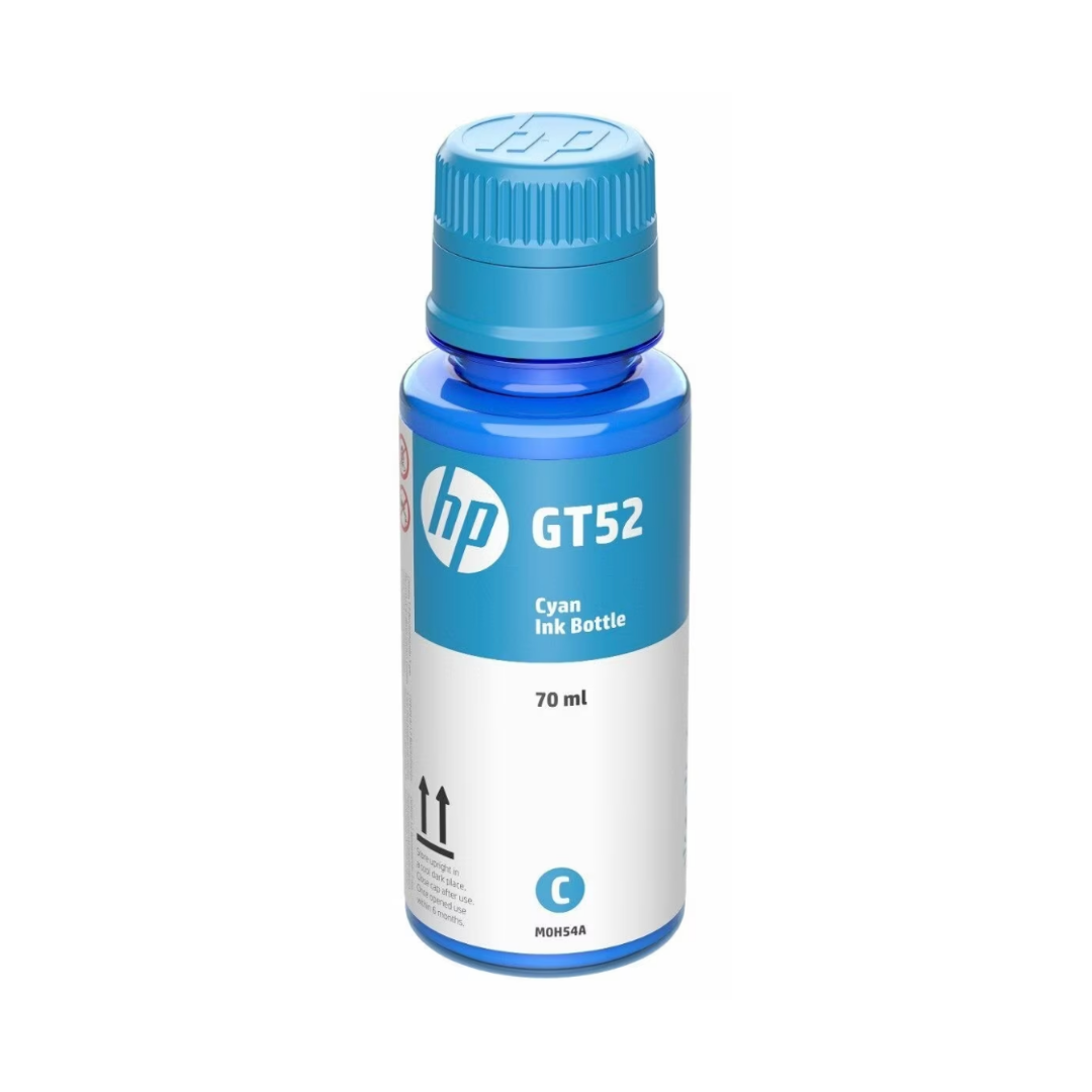 HP Botella de Tinta GT52 Cyan