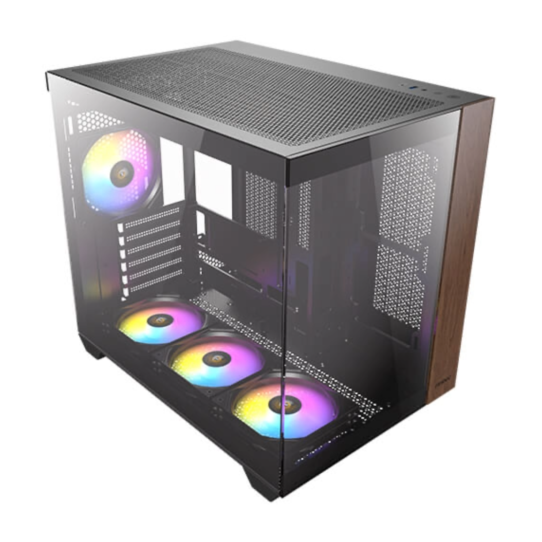 CASE ANTEC/CX800 WOOD ARGB MID TOWER 3X120MM ON BOTTOM 1X120MM IN REAR