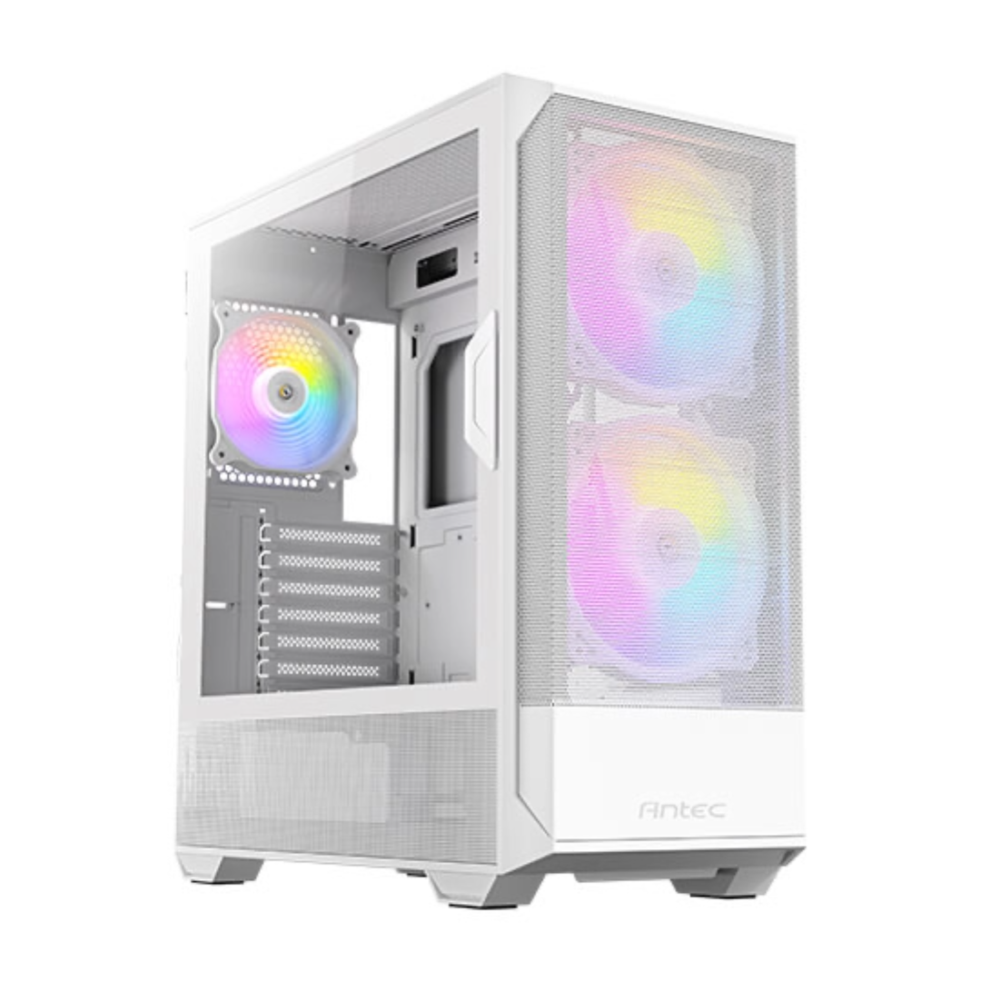 CASE ANTEC NX416L WHITE MID TOWER ARGB 2X1600MM FRONT 1X120MM REAR