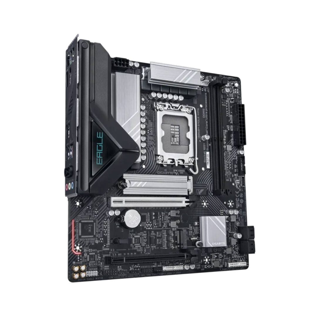 MAINBOARD GIGABYTE B860M EAGLE WIFI6 DDR5 LGA1851 MICRO ATX