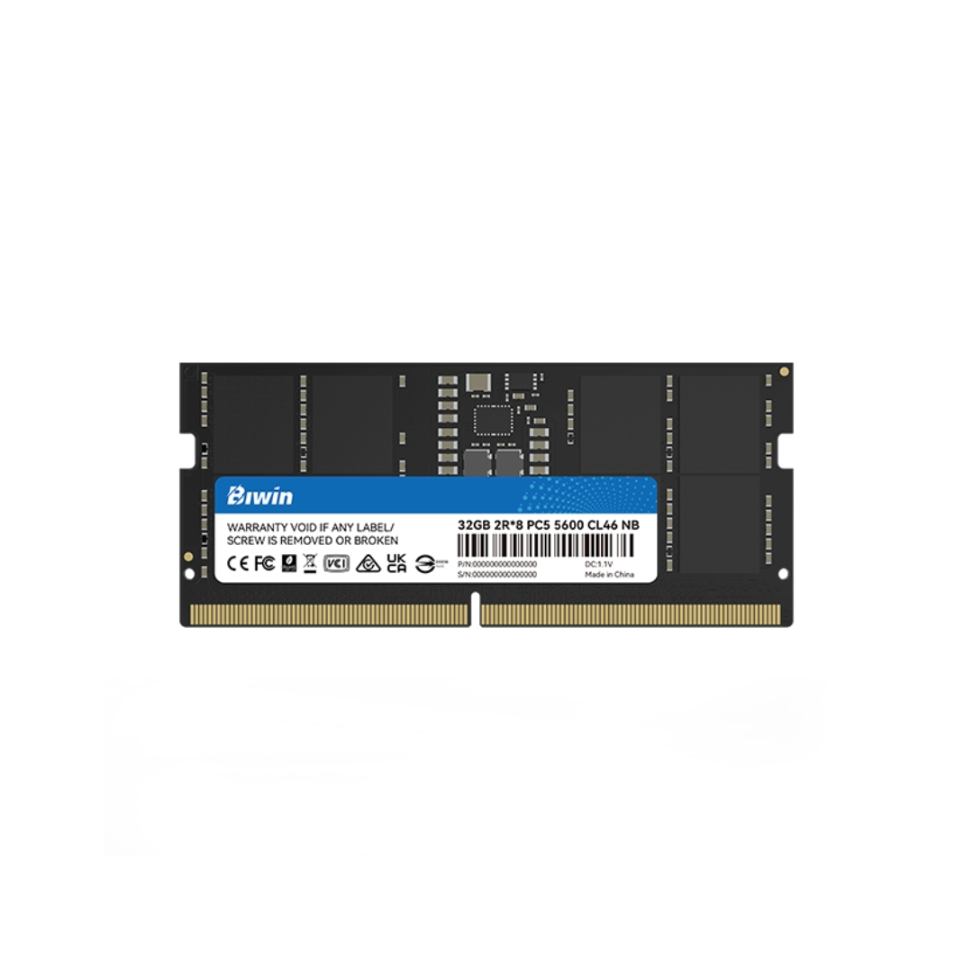MEMORIA RAM BIWIN RS200 DDR5 SODIMM 15GB 4800MTS 1RX8 CL40