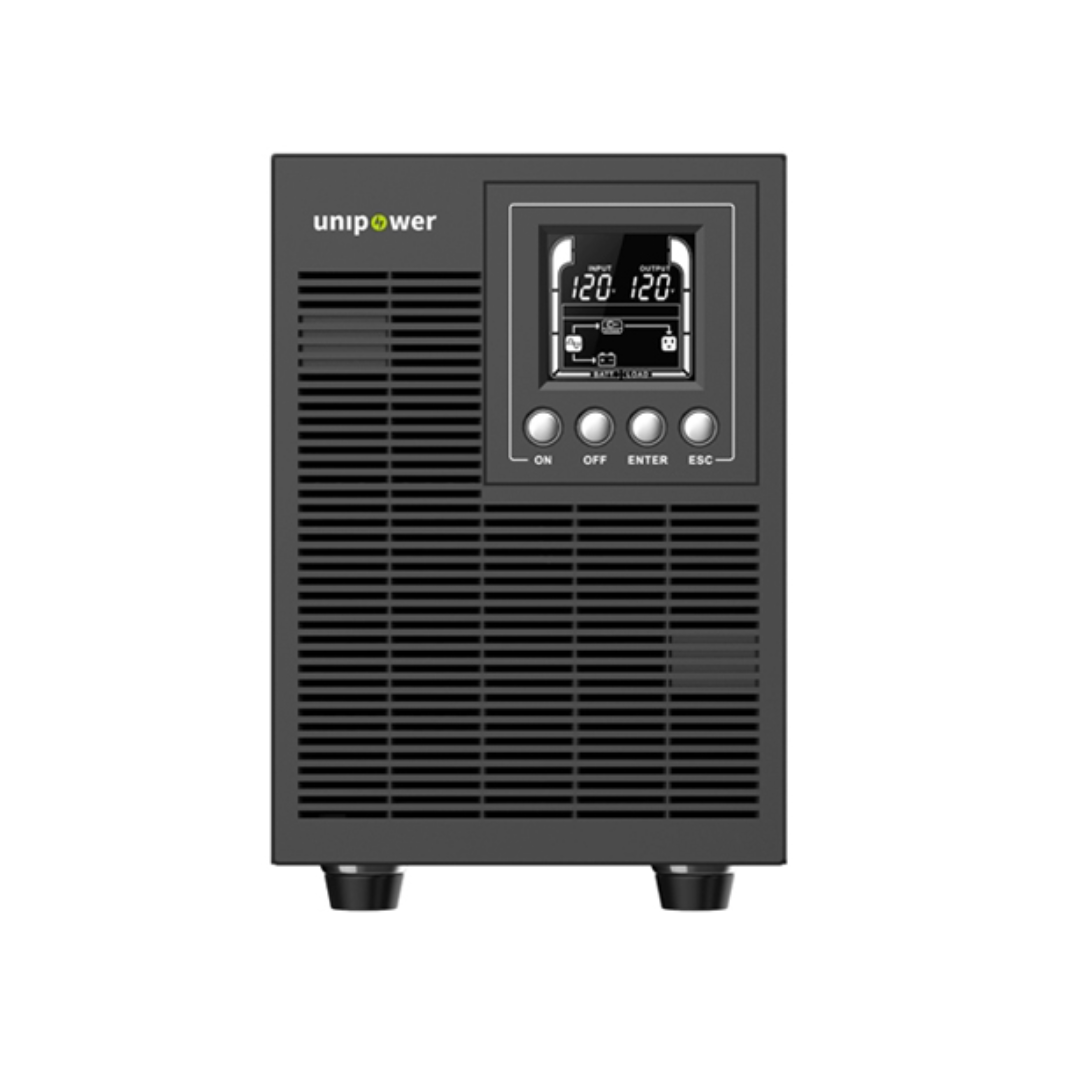 Ups Unipower UpsO11-2tl Online 2kva 0.9kw Torre Ups con 2 Baterias 12v9ah 120v 60hz 4 Tomas