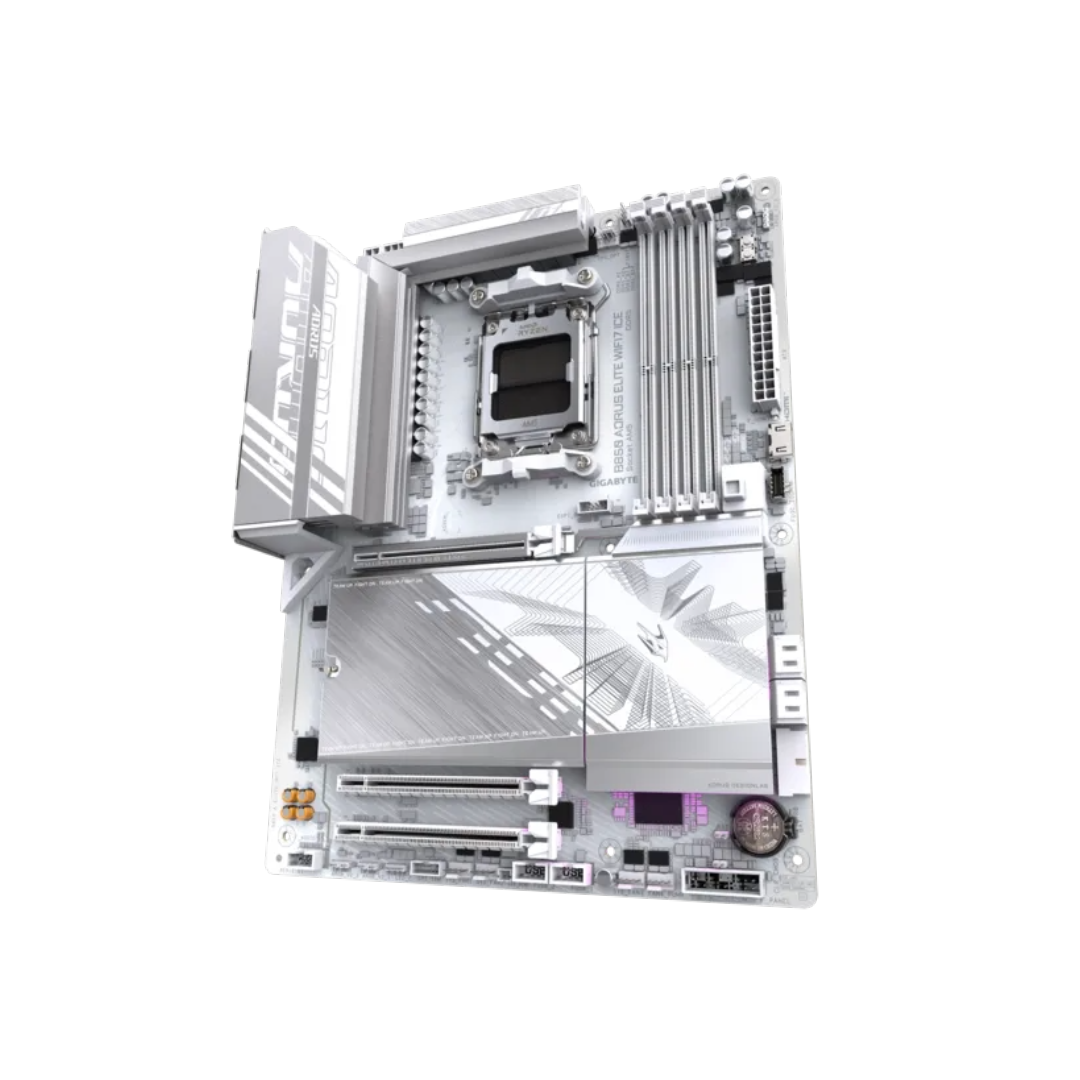 MAINBOARD GIGABYTE B850 AORUS ELITE ICE WIFI7 AM5 DDR5 ATX