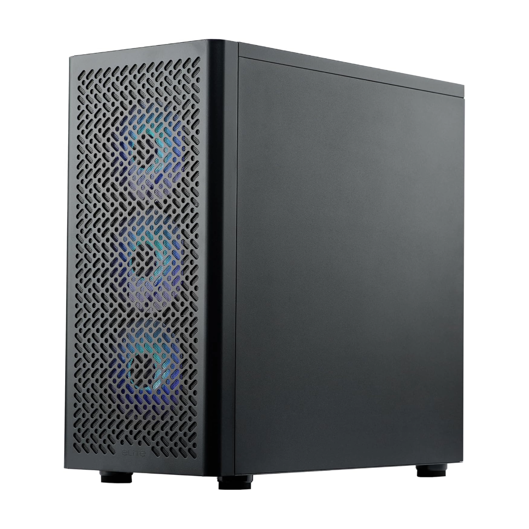 CASE COOLER MASTER ELITE 502 ATX 3X120MM ARGB FANS X1 USB TYPE A X1 USB TYPE C