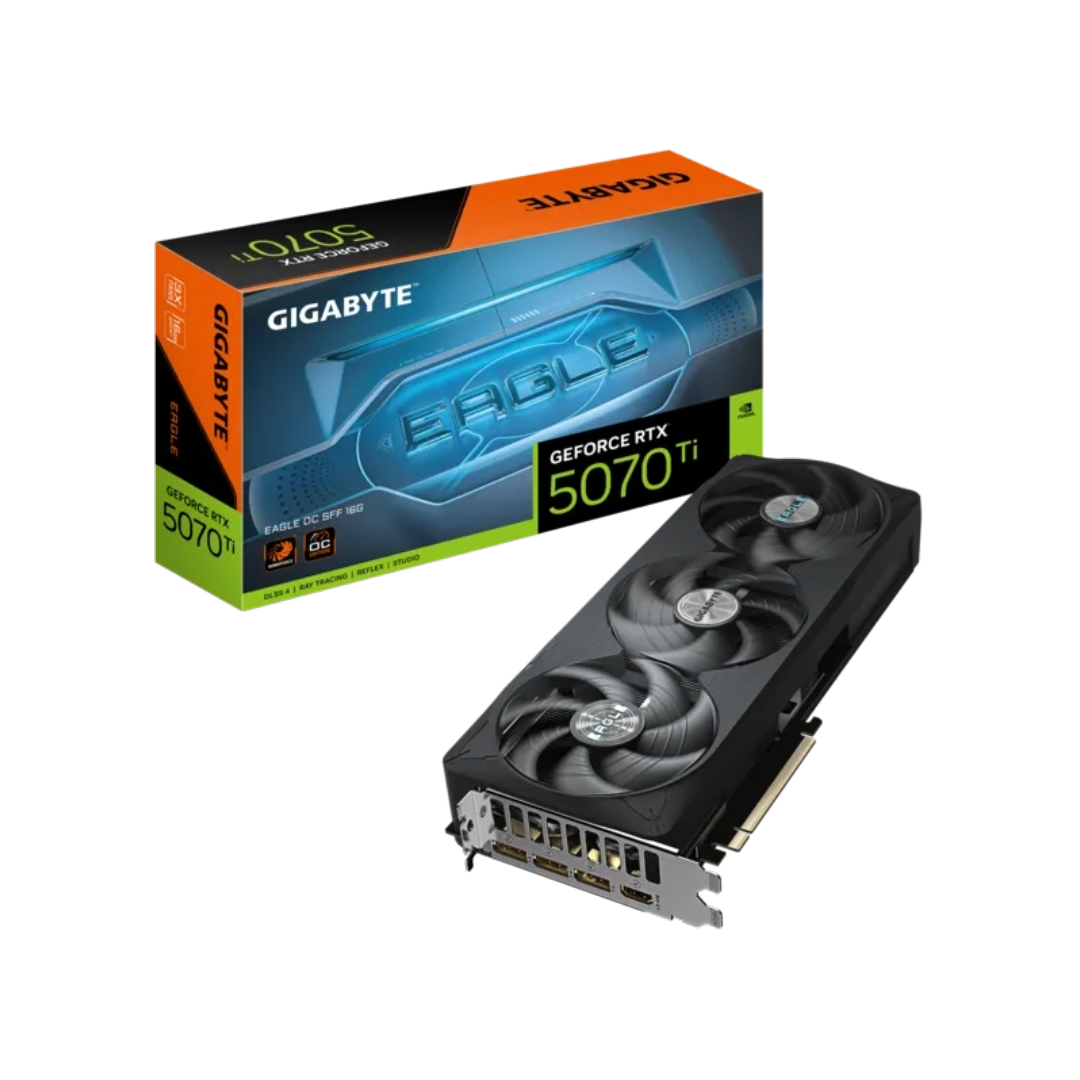 TARJETA DE VIDEO GIGABYTE GEFORCE RTX 5070 TI EAGLE 16GB GDDR7 PCIE 5.0