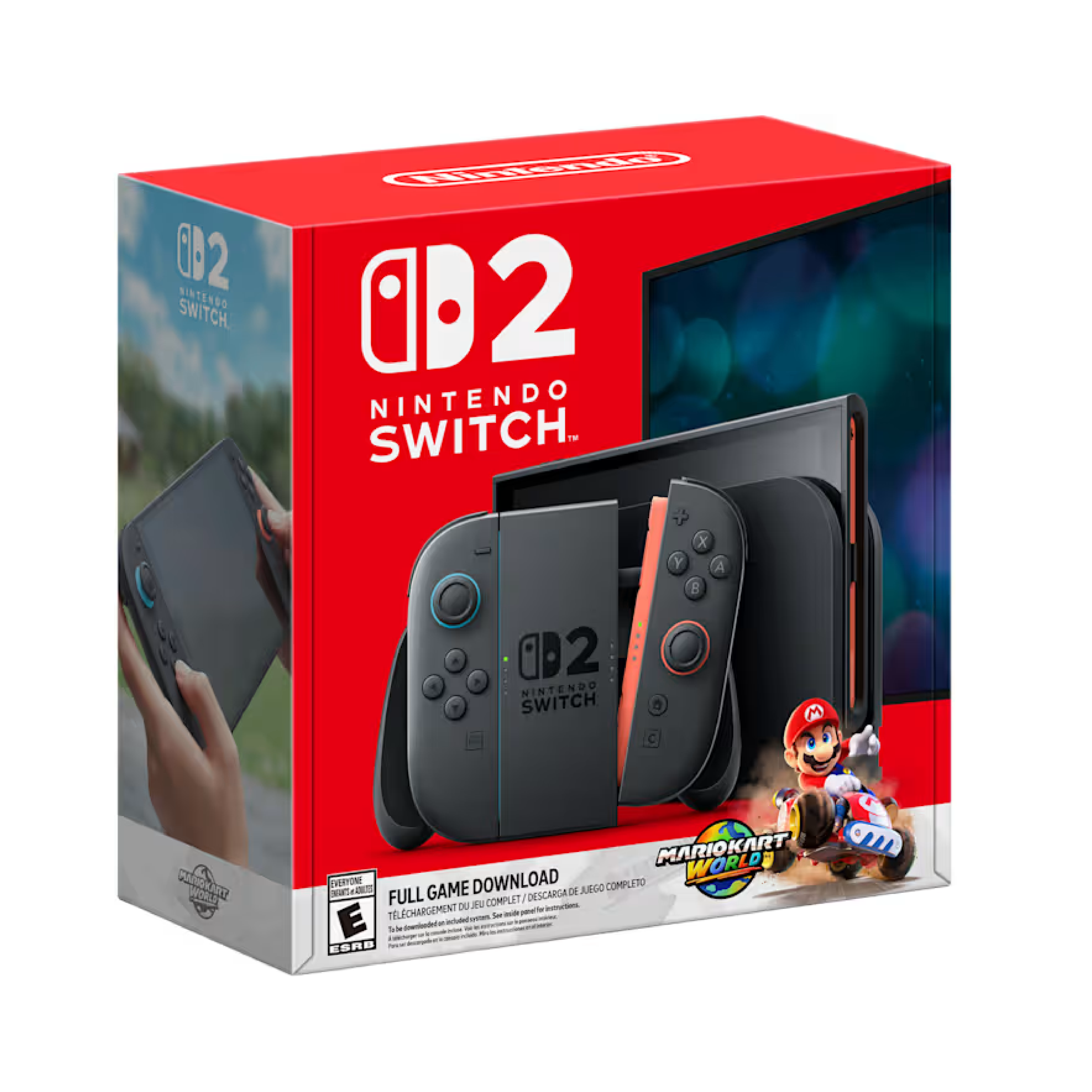 NINTENDO SWITCH 2 MARIO KART WORLD BUNDLE EDITION US VERSION