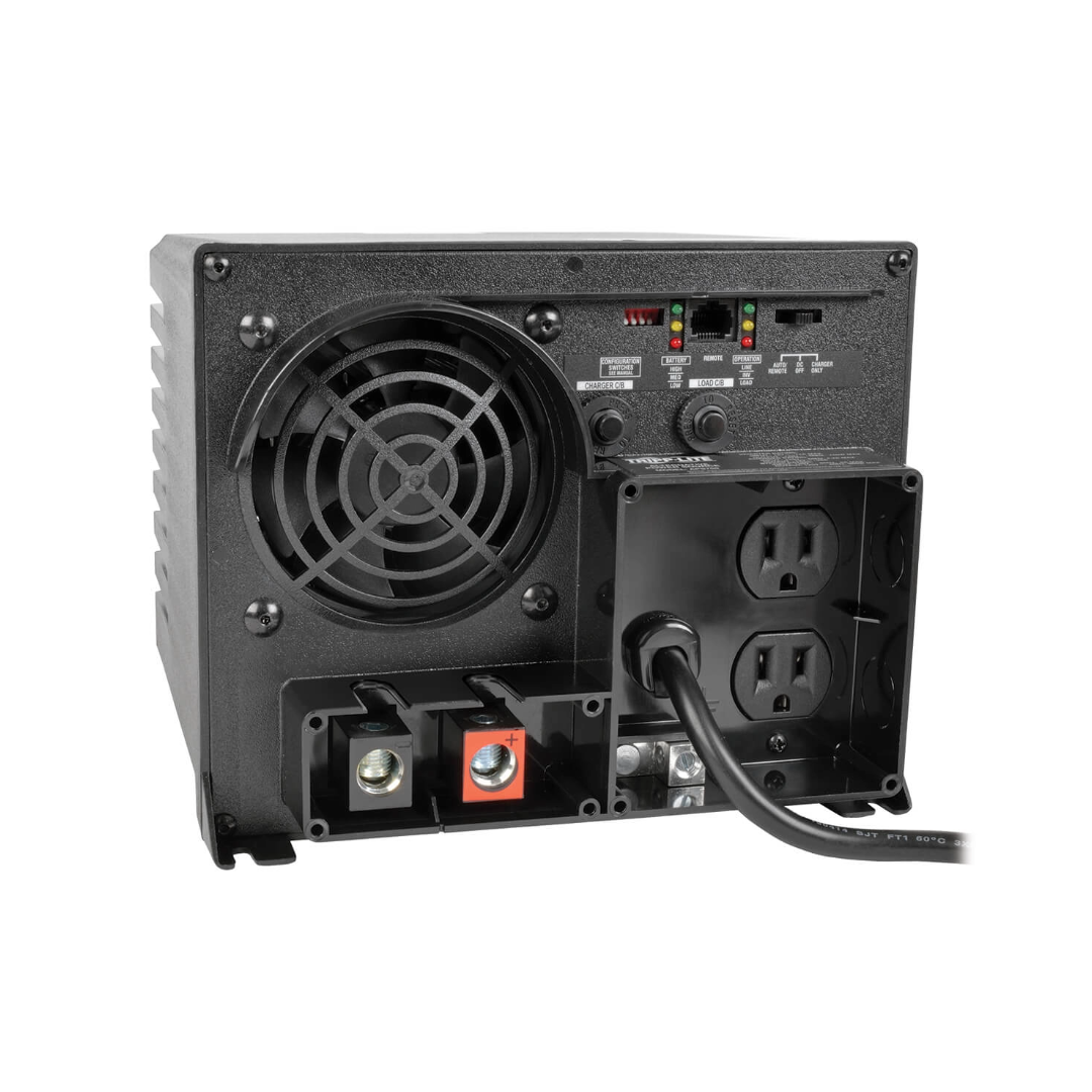 Cargador Aps Tripp Lite Aps750 Powerverter 750w 12vcd 120v 2 Salidas Nema 5-15R
