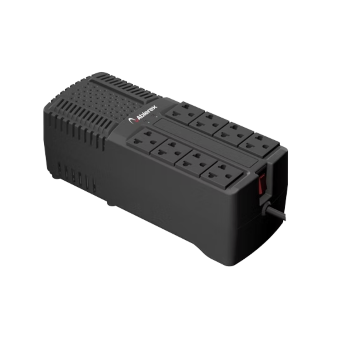 Regulador Ablerex Ab-r1608 1200va 800w 120v 8 Tomas