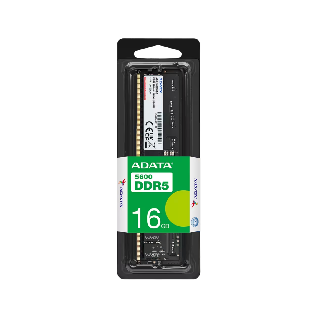 MEMORIA RAM ADATA UDIMM 16GB DDR5 5600MHZ 5V
