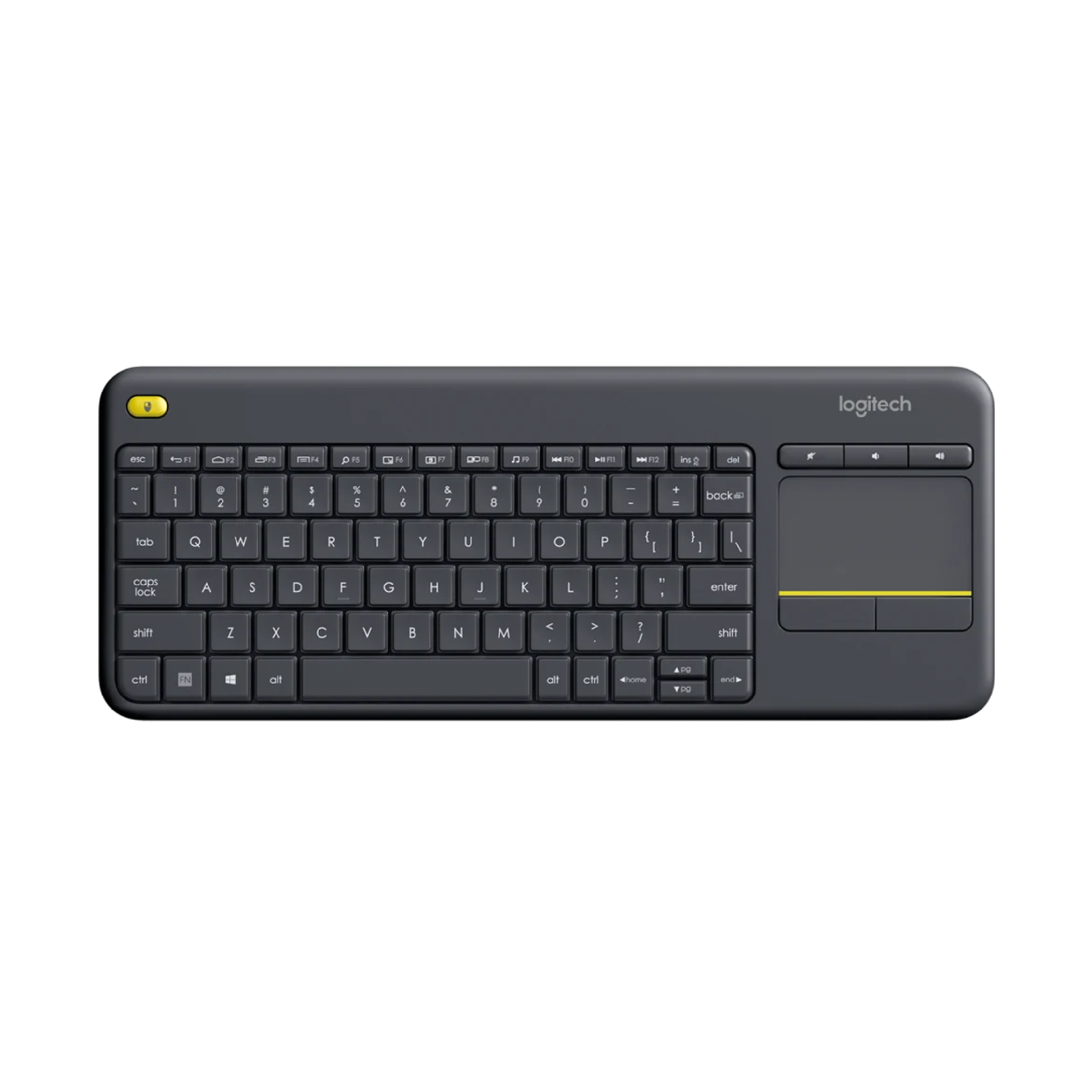 TECLADO INALÁMBRICO K400 PLUS CON TOUCHPAD