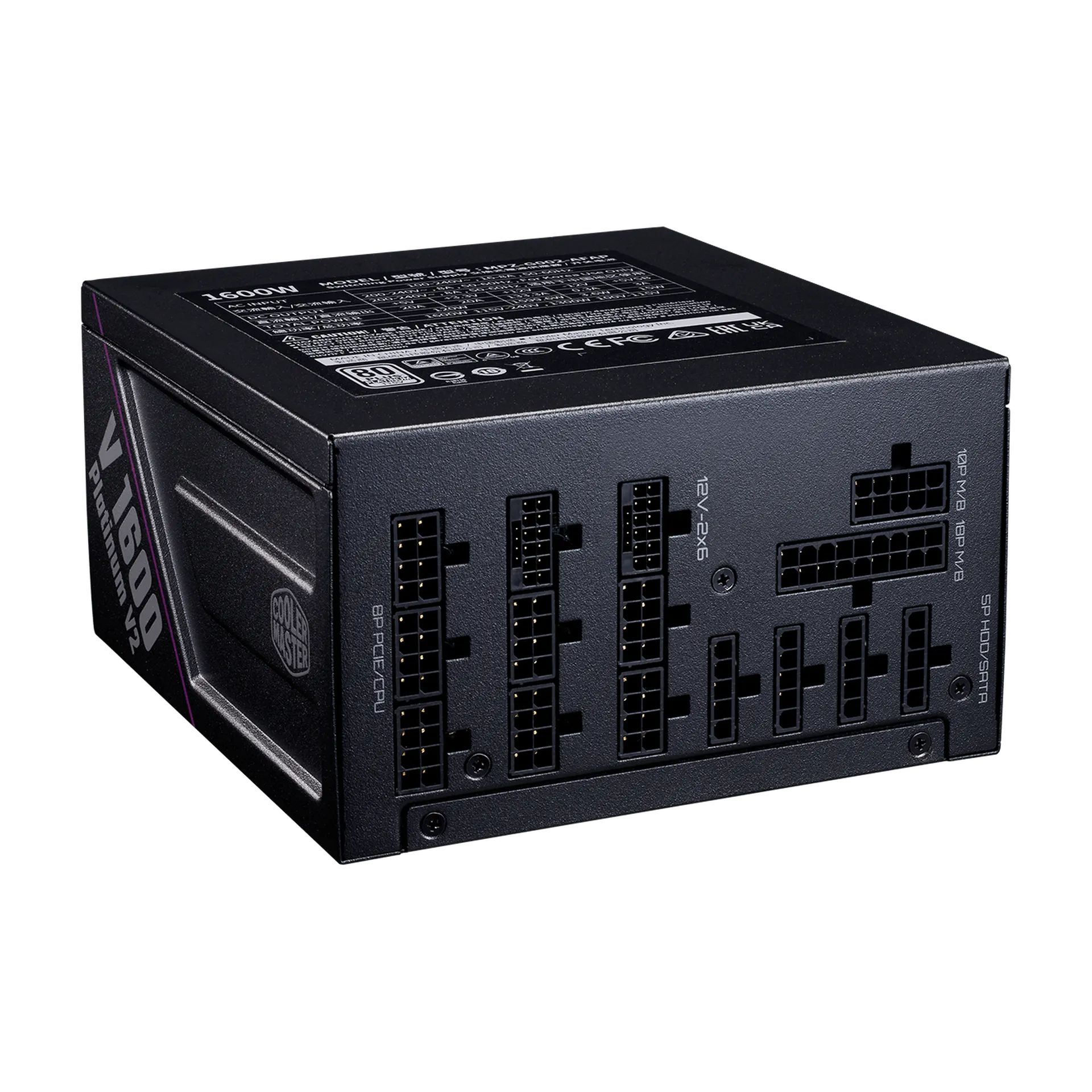 FUENTE DE PODER COOLER MASTER/V PLATINUM 1600 V2 A/US CORD