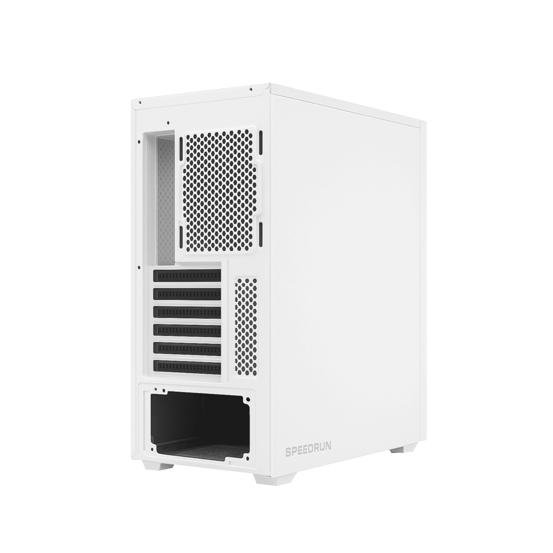 CASE SPEEDMIND/MICRO ATX ITX GAMING WITH GLASS SIDES USB.3.0 USB 2.0 HD AUDIO 5 ARGB FANS NO PSU